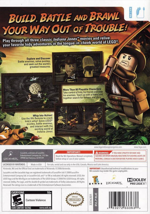 LEGO Indiana Jones: The Original Adventures [Nintendo Wii]