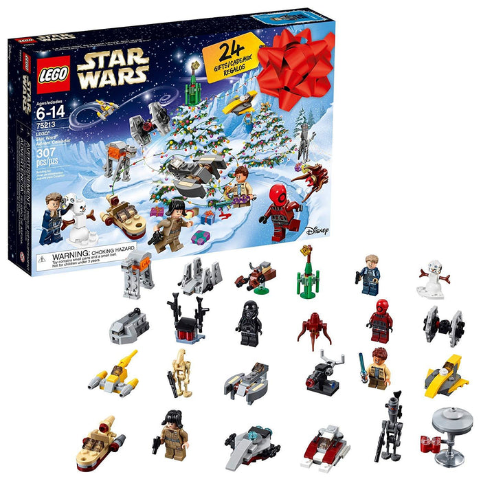 LEGO Star Wars: 307 Piece Advent Calendar Building Kit - 2018 Edition [LEGO, #75213]