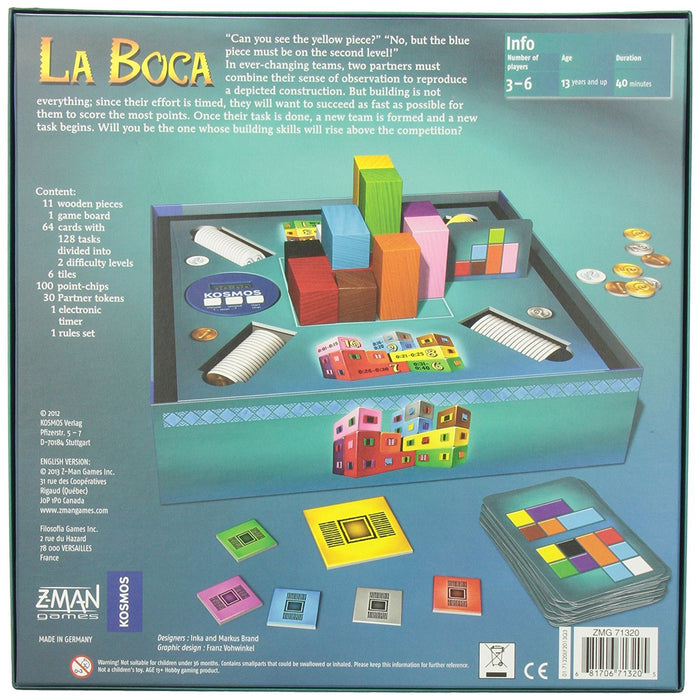 La Boca [Board Game, 3-6 Players]