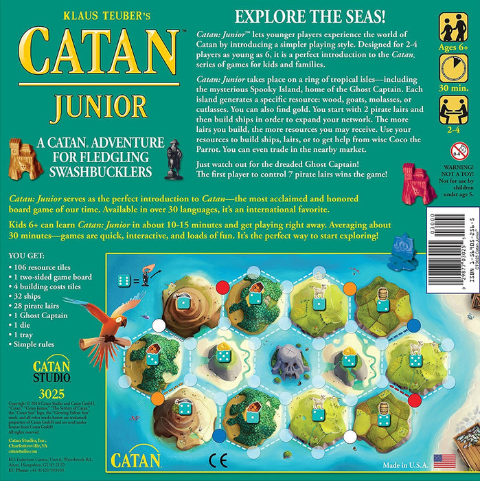 Catan: Junior [Board Game, 2-4 Players]