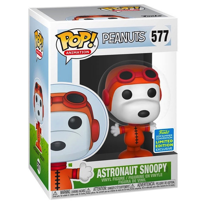 Funko POP! Peanuts - Astronaut Snoopy Vinyl Figure [Toys, Ages 3+, #577]