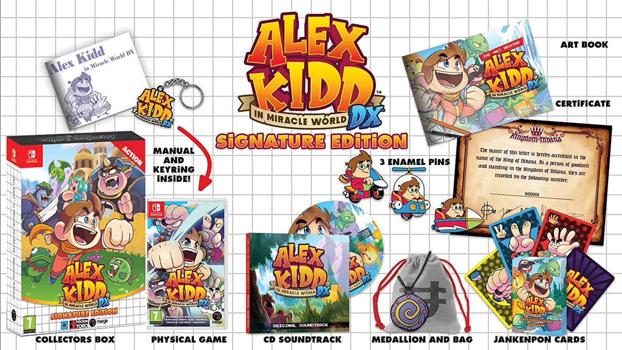 Alex Kidd in Miracle World DX - Signature Edition [Nintendo Switch]