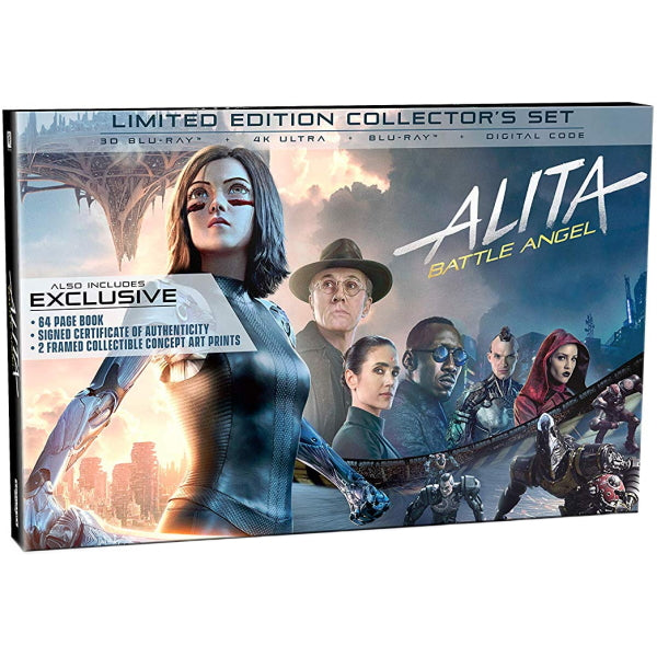 Alita: Battle Angel - Limited Edition Collector's Set [3D + 2D Blu-Ray + 4K UHD + Digital]