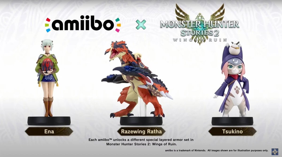 Razewing Ratha Amiibo - Monster Hunter Stories 2: Wings of Ruin Series [Nintendo Accessory]