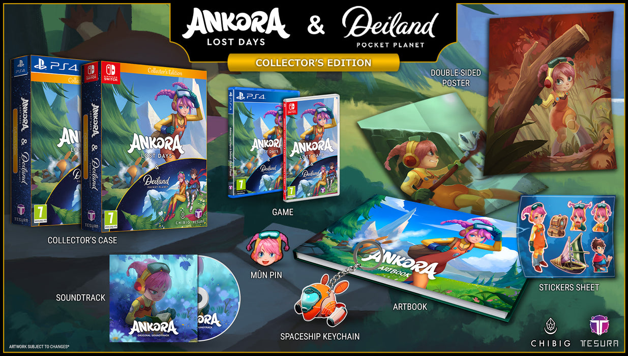 Ankora: Lost Days & Deiland: Pocket Planet - Collector's Edition [Nintendo Switch]