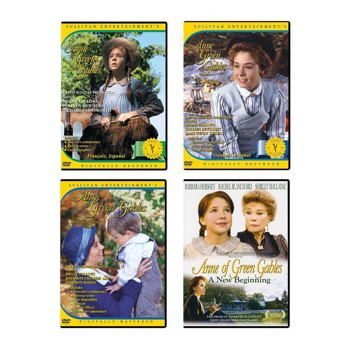 Anne of Green Gables: The Complete Four-Part Collection [DVD Box Set]