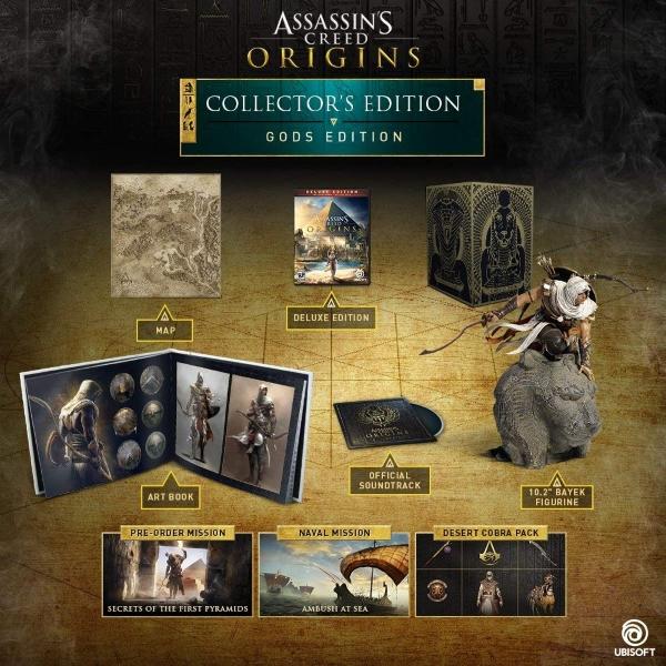 Assassin's Creed Origins - Gods Collector's Edition [PlayStation 4]