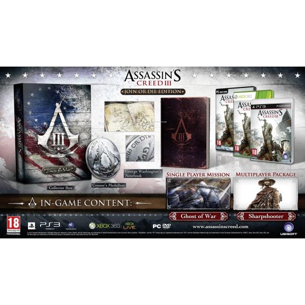 Assassin's Creed III - Join or Die Edition [PlayStation 3]