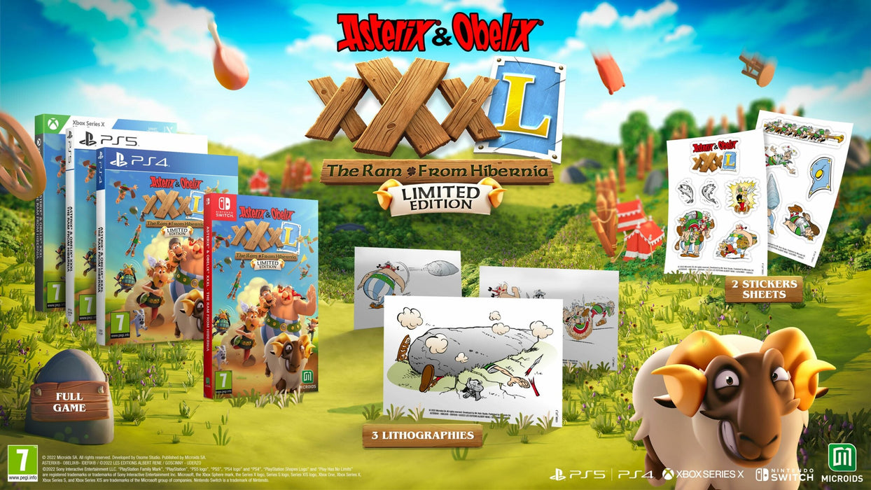 Asterix & Obelix XXXL: The Ram From Hibernia - Limited Edition [Nintendo Switch]