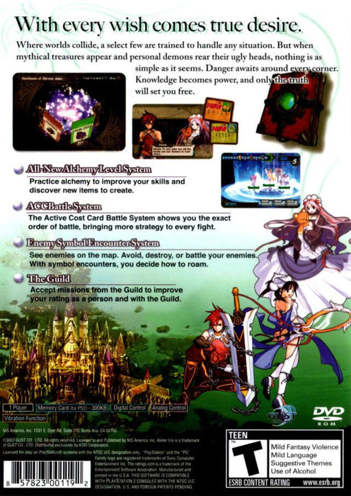 Atelier Iris 3: Grand Phantasm [PlayStation 2]