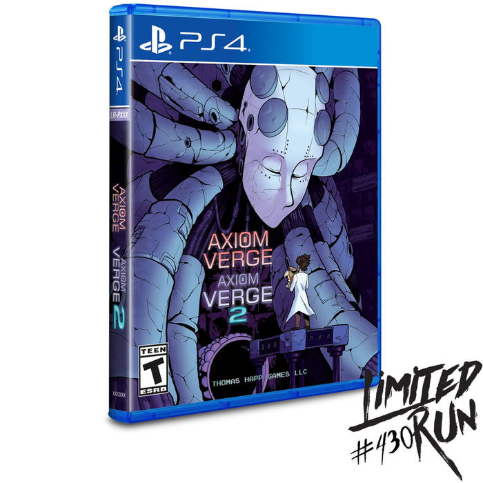 Axiom Verge 1 and 2 Double Pack - Limited Run #430A (Alternate Cover) [PlayStation 4]