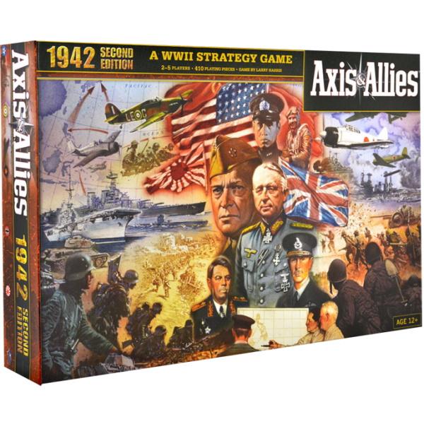 Axis & Allies 1942 - Second Edition [Board Game, 2-5 Players]