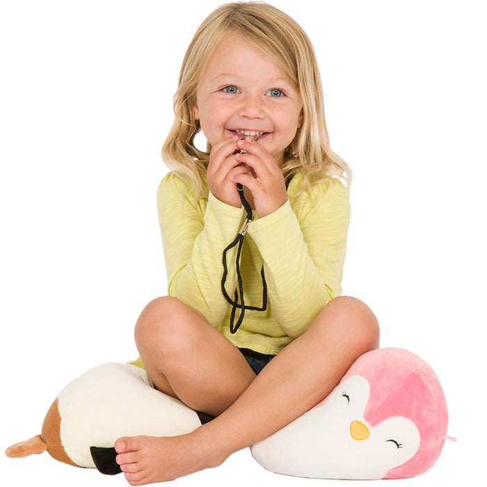 Squishy SquooShems Squishmallows - Piper 16" Plush Penguin Pillow [Toys, Ages 4+]