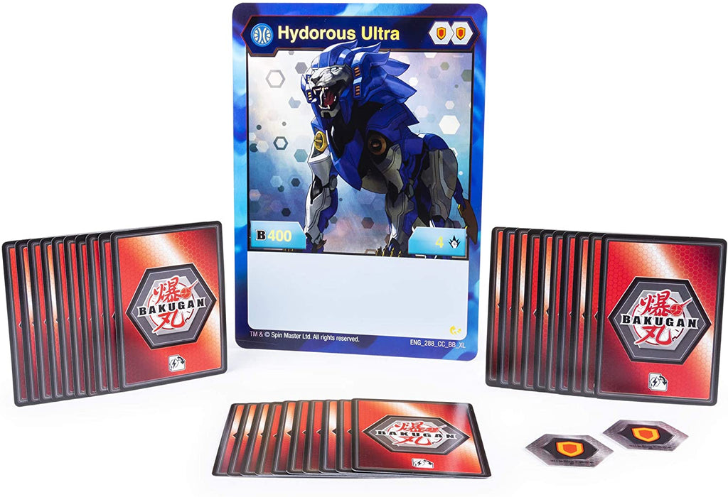 Bakugan TCG: Deluxe Battle Brawlers Card Collection with Jumbo Foil Hydorous Ultra Card [Card Game, 2 Players]