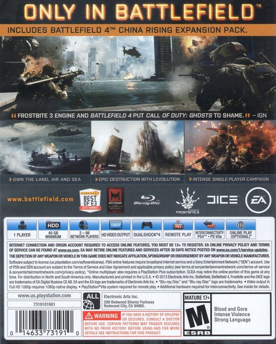 Battlefield 4 [PlayStation 4]