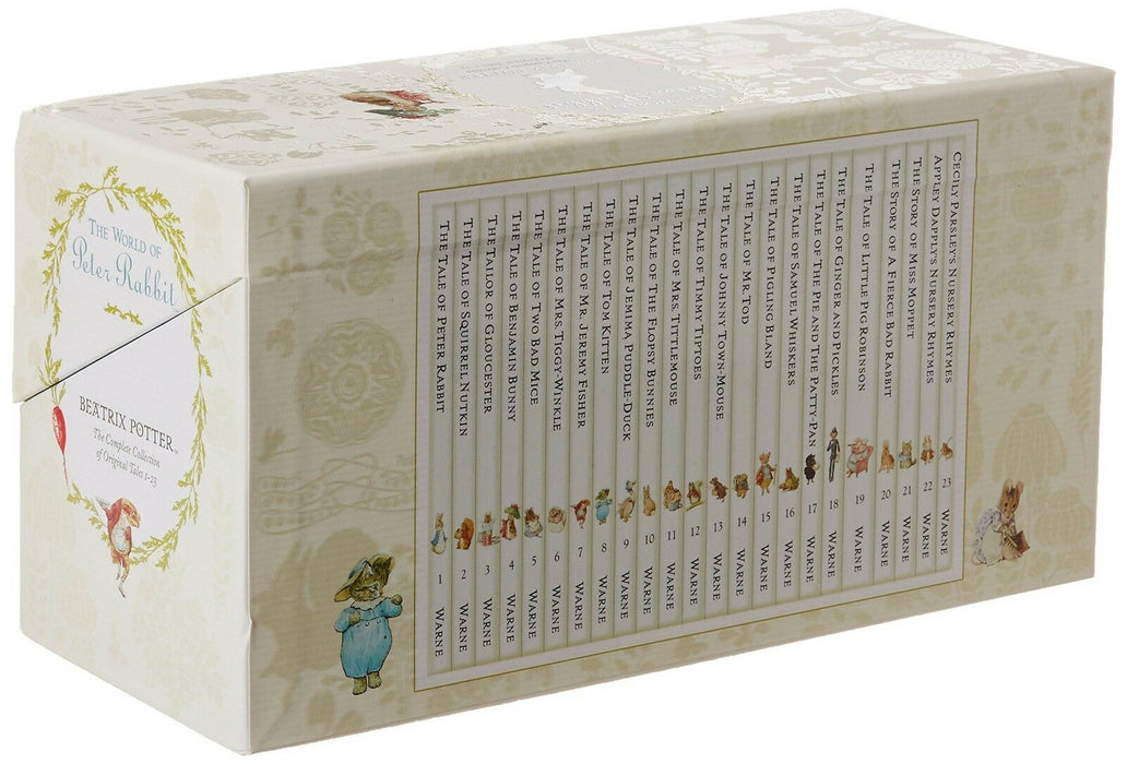 Beatrix Potter - The World of Peter Rabbit Presentation Box [23 Hardcover Book Set]