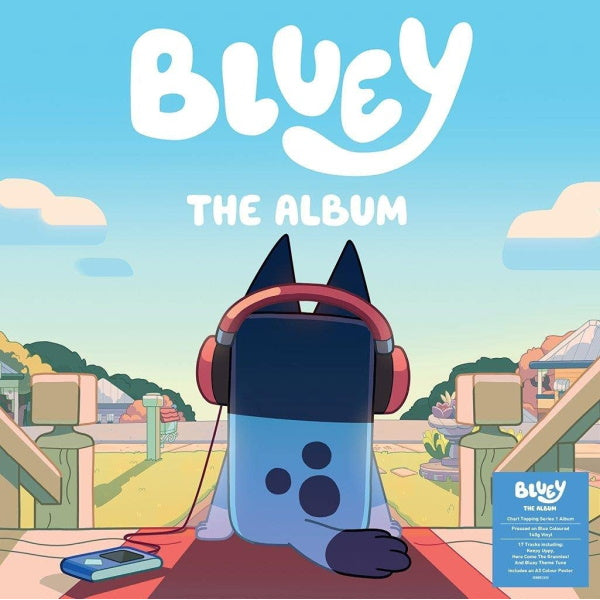 Bluey The Album - Limited Edition Bluey Colored Vinyl w/ Poster [Audio Vinyl]