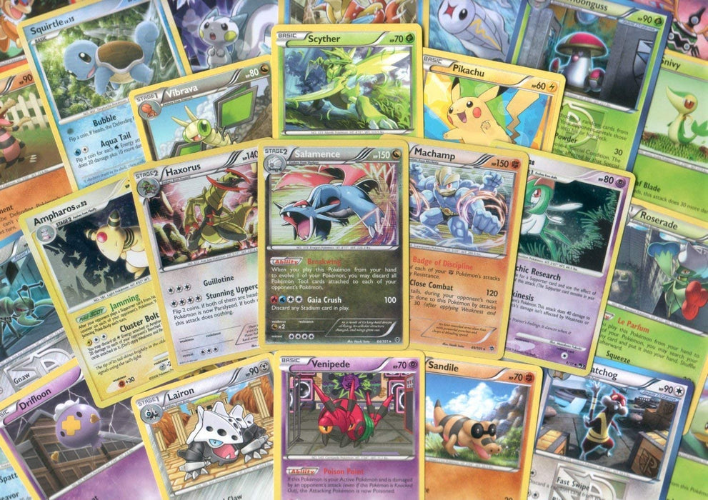 Bulk Pokemon Cards: 250 Card Lot, 10 Rare + 5 Foil