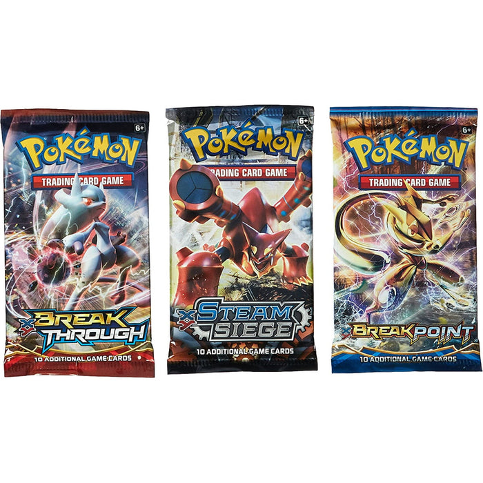 Bulk Pokemon Cards: 3 Booster Packs - 30 Cards Total [Card Game, 2 Players]
