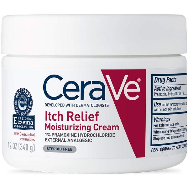 CeraVe Itch Relief Moisturizing Cream - 340g / 12 oz [Skincare]