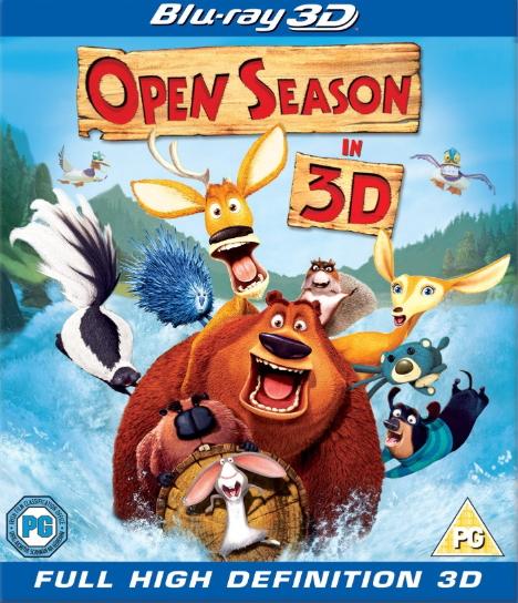 Cloudy With a Chance of Meatballs / Monster House / Open Season Triple Feature [3D Blu-Ray 3-Movie Collection]