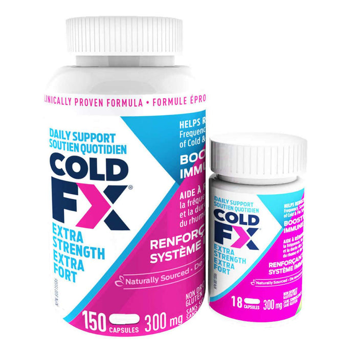 Cold-FX 300mg Extra Strength - 150+18 Capsules Value Pack [Healthcare]
