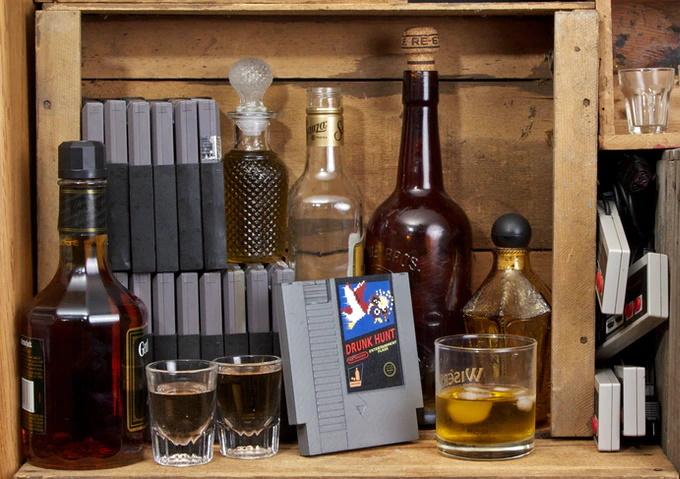 Concealable NES Entertainment Flask - Ninja Dry Gin [Collectible]