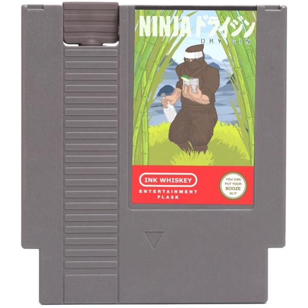 Concealable NES Entertainment Flask - Ninja Dry Gin [Collectible]