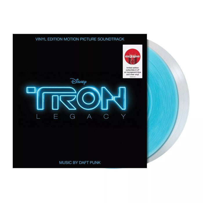 Daft Punk - TRON: Legacy (Vinyl Edition Motion Picture Soundtrack) - Limited Edition Transparent Blue & Clear Vinyl [Audio Vinyl]