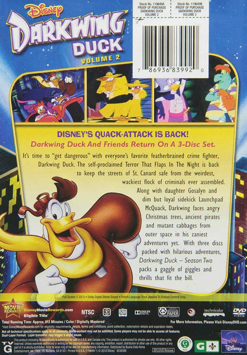 Darkwing Duck: Volumes 1 + 2 [DVD Box Set]