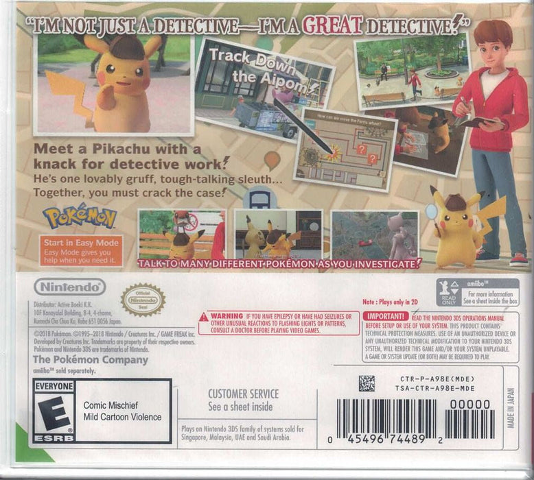 Detective Pikachu [Nintendo 3DS]
