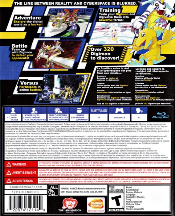 Digimon Story Cyber Sleuth: Hacker's Memory [PlayStation 4]