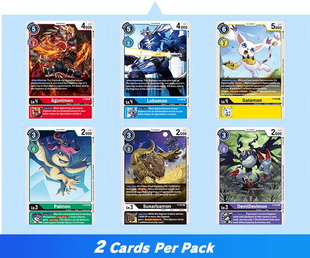 Digimon Card Game: Great Legend Power Up Pack - 2 Cards Per Pack [Card Game, 2 Players]