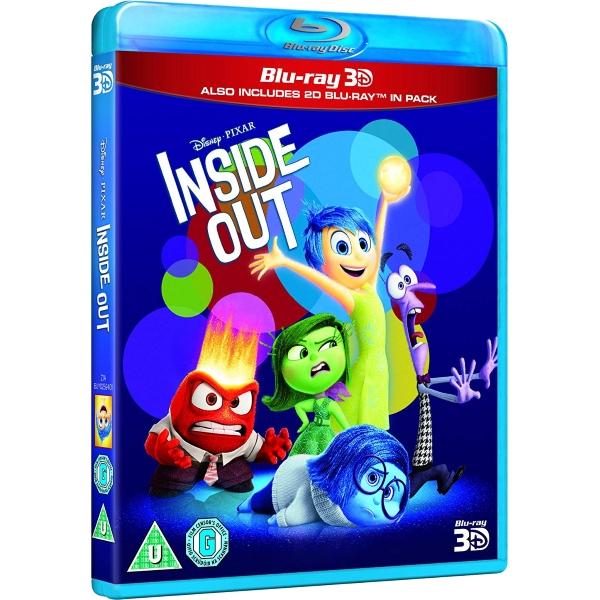 Disney Pixar's Inside Out [3D + 2D Blu-Ray]