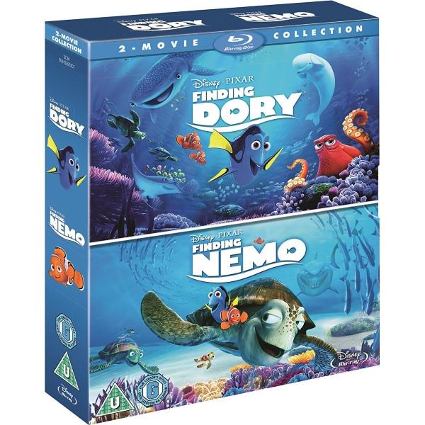 Disney Pixar Finding Dory / Finding Nemo [Blu-Ray 2-Movie Collection]