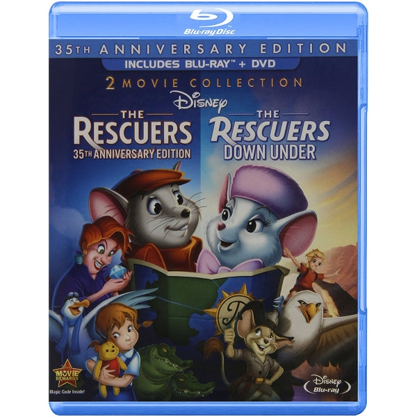 Disney's The Rescuers & The Rescuers Down Under - 35th Anniversary Edition [Blu-Ray 2-Movie Collection]