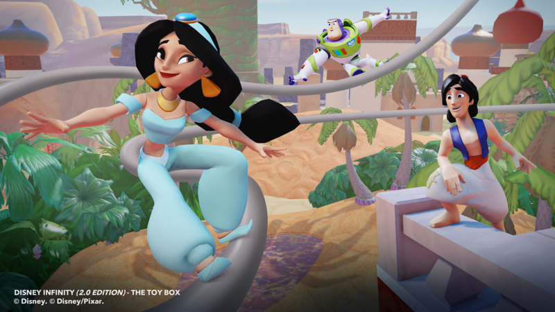 Disney Infinity 2.0: Disney Originals Aladdin Toy Box Pack [Cross-Platform Accessory]