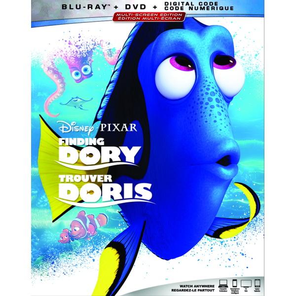 Disney Pixar's Finding Dory [Blu-ray + DVD + Digital]