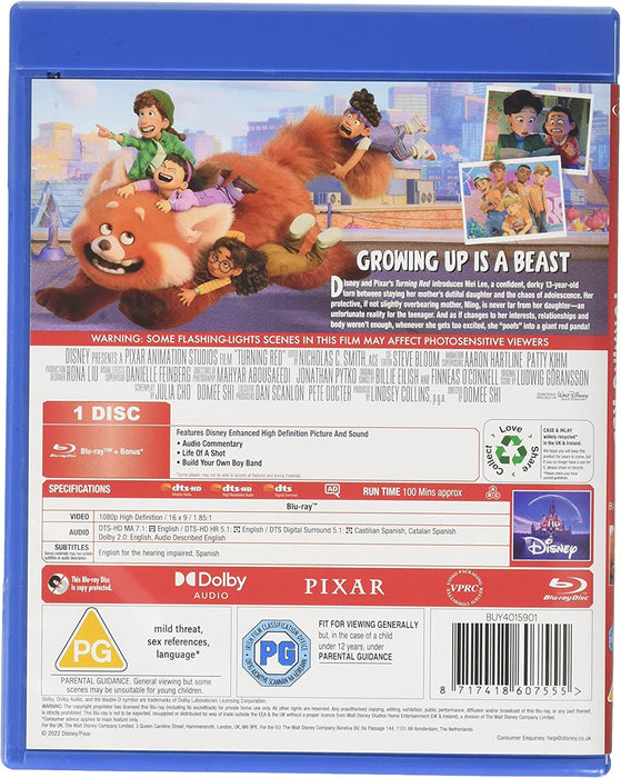 Disney Pixar's Turning Red [Blu-ray]