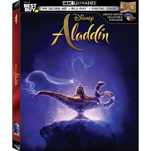 Disney's Aladdin - Live Action Limited Edition Collectible SteelBook [Blu-Ray + 4K UHD + Digital]