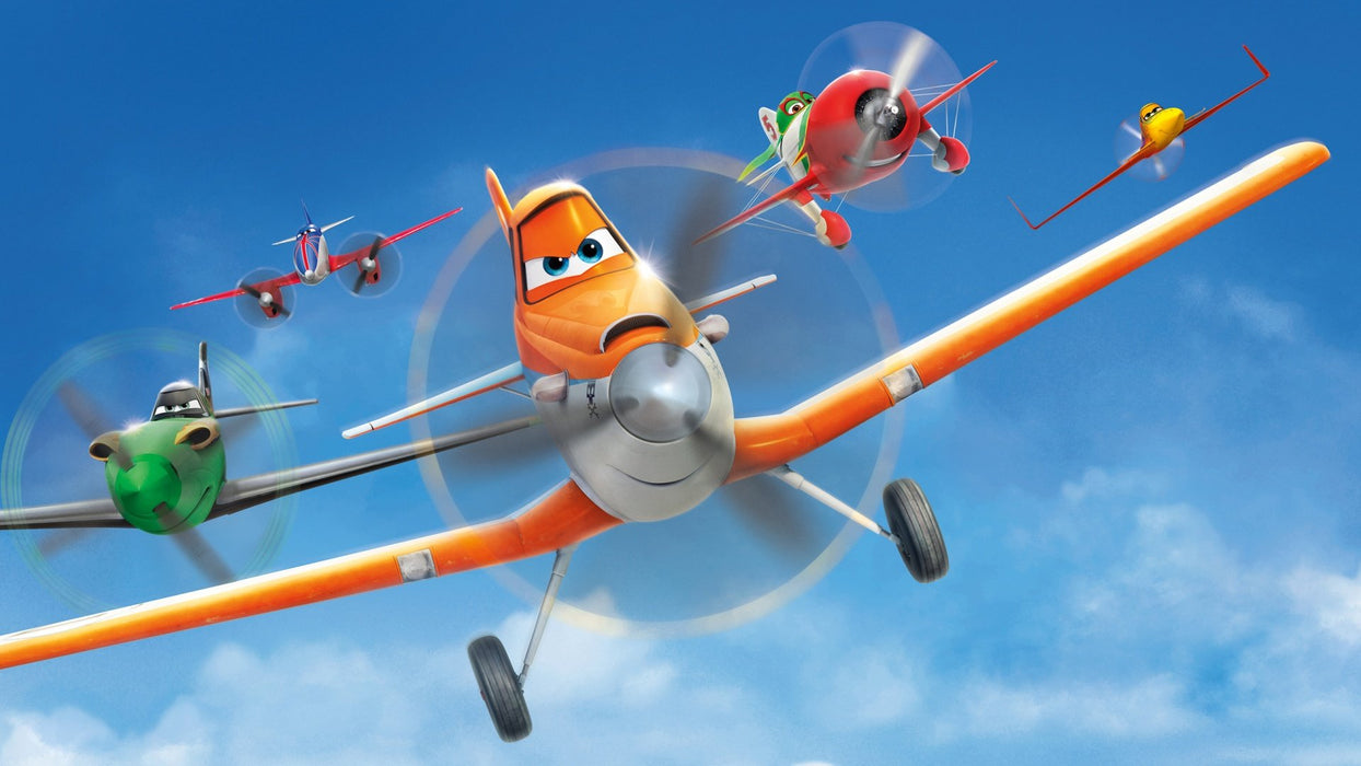Disney's Planes + Planes 2: Fire & Rescue 2-Movie Collection [Blu-Ray Box Set]