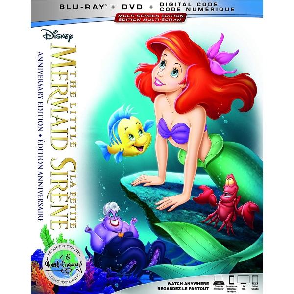 Disney's The Little Mermaid - The Walt Disney Signature Collection [Blu-Ray + DVD + Digital]