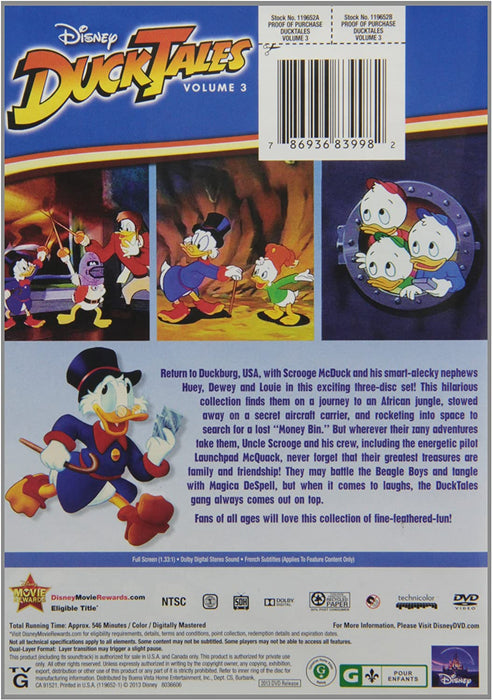 Disney's DuckTales: Volume 3 [DVD Box Set]