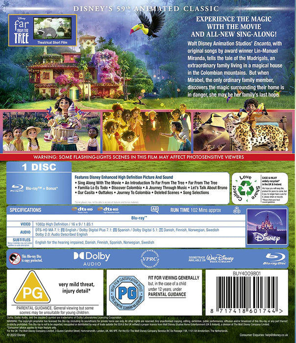 Disney's Encanto [Blu-ray] — MyShopville
