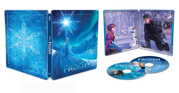 Disney's Frozen - 4K Limited Edition Collectible SteelBook - Best Buy Exclusive [Blu-ray + 4K UHD + Digital]