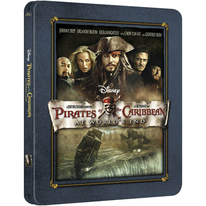 Disney's Pirates of the Caribbean: At World's End - Limited Edition SteelBook [Blu-ray]