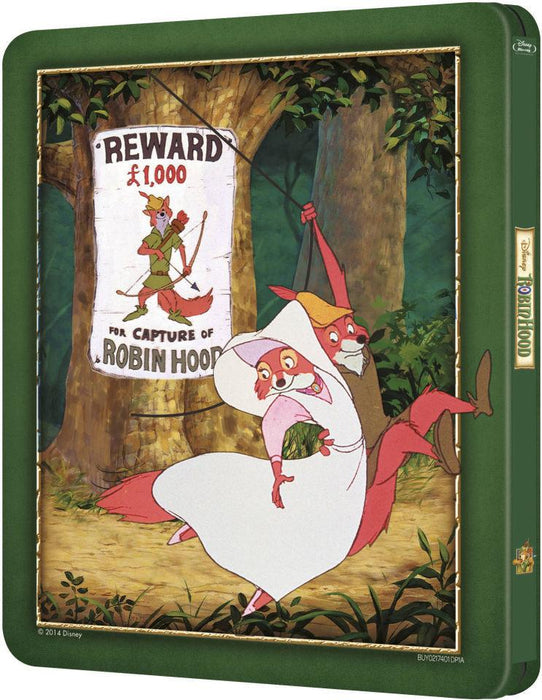 Disney's Robin Hood - Limited Edition Collectible SteelBook [Blu-Ray]