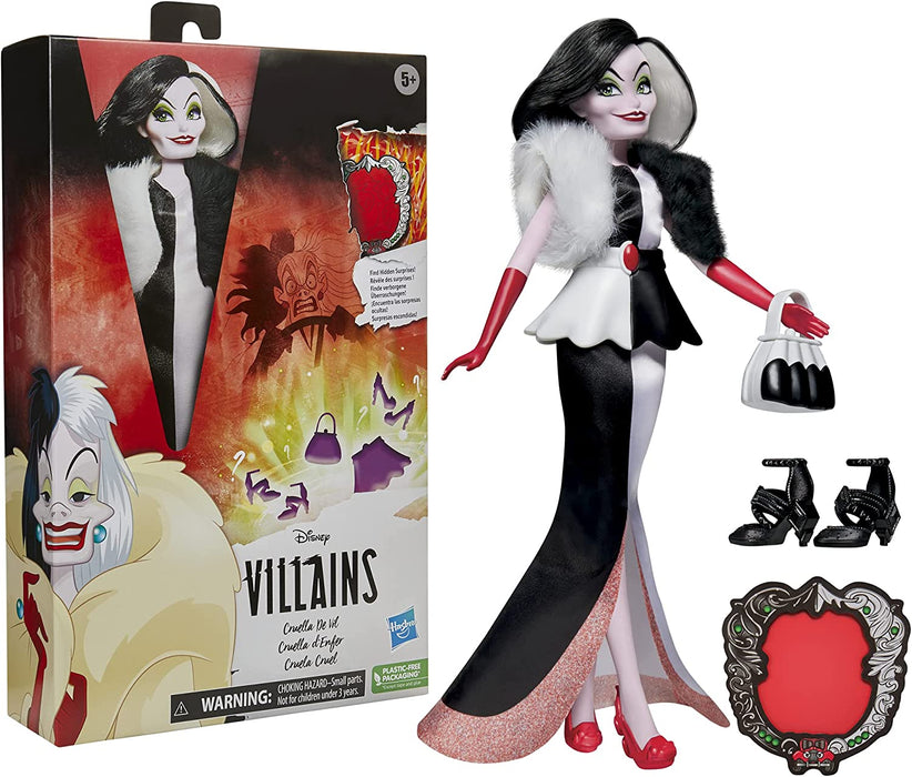 Disney Villains Cruella De Vil Fashion Doll [Toys, Ages 5+]