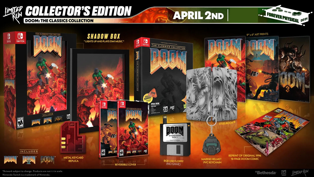 DOOM: The Classics Collection - Collector's Edition - Limited Run #102 [Nintendo Switch]