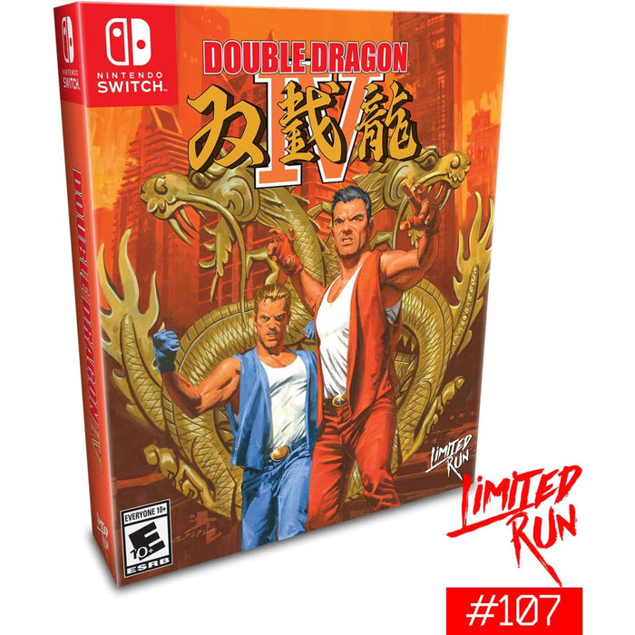 Double Dragon IV - Collector's Edition - Limited Run #107 [Nintendo Switch]